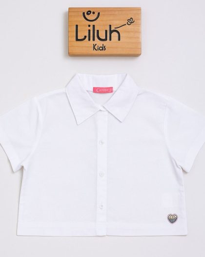 BLUSA COM GOLA MORANGO CINTI