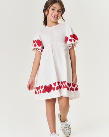 VESTIDO CORAÇOES CINTI